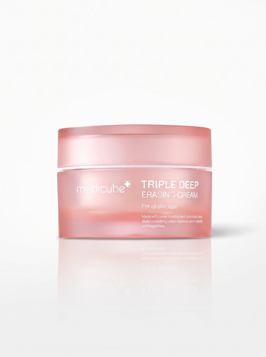 Medicube Triple Deep Erasing Cream, крем с каштаном и эластином