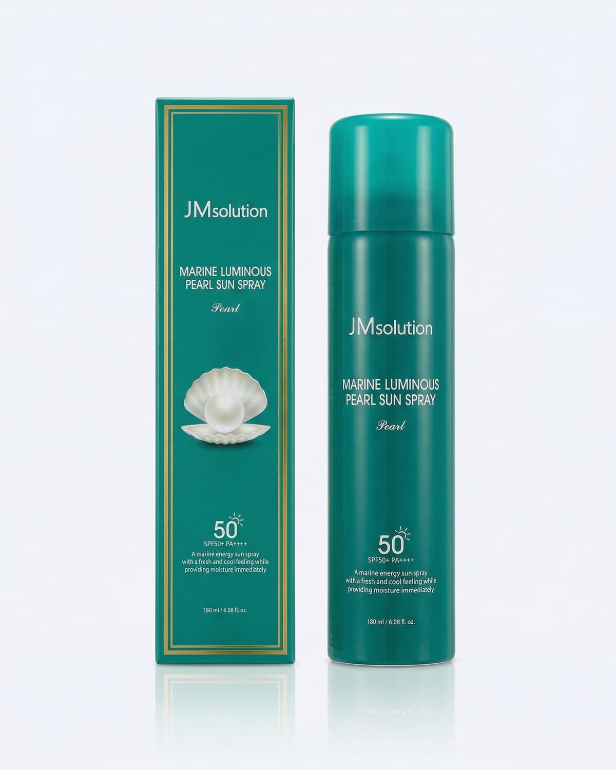 JMsolution Marine Luminous Pearl Sun Spray SPF50+ PA++++, солнцезащитный спрей с жемчугом