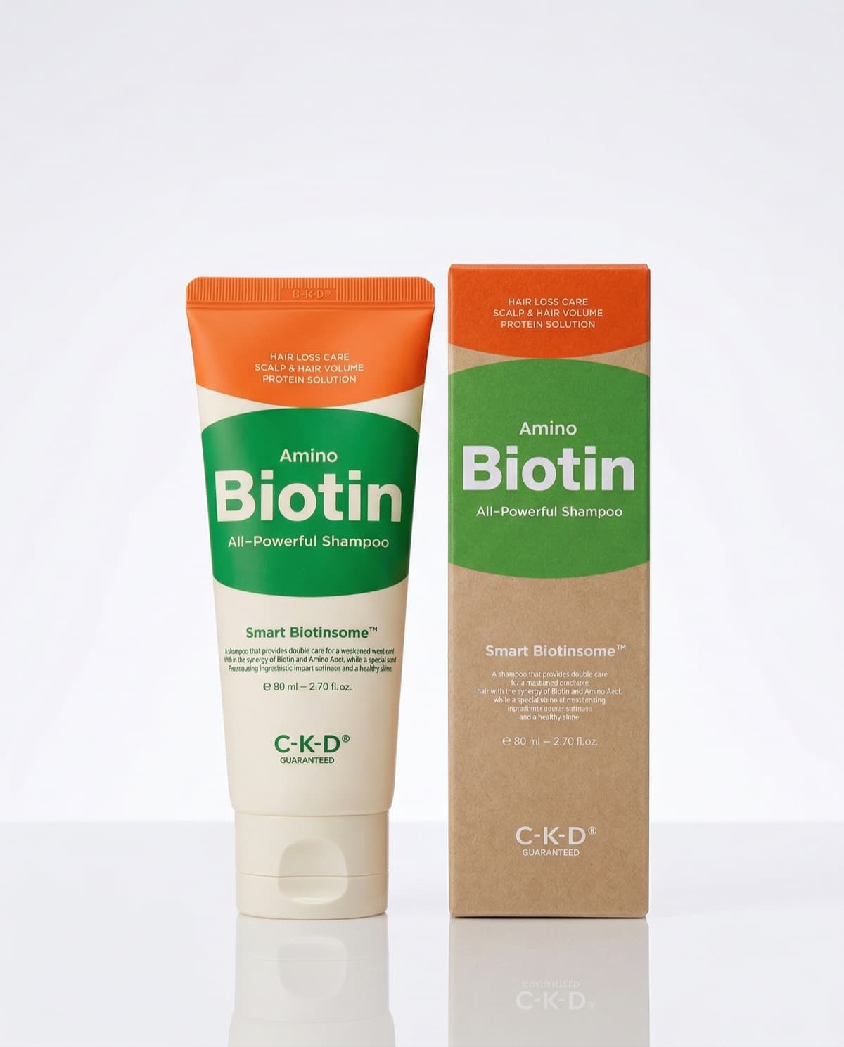 CKD Amino Biotin All-Powerful Shampoo, шампунь против выпадения волос с биотином