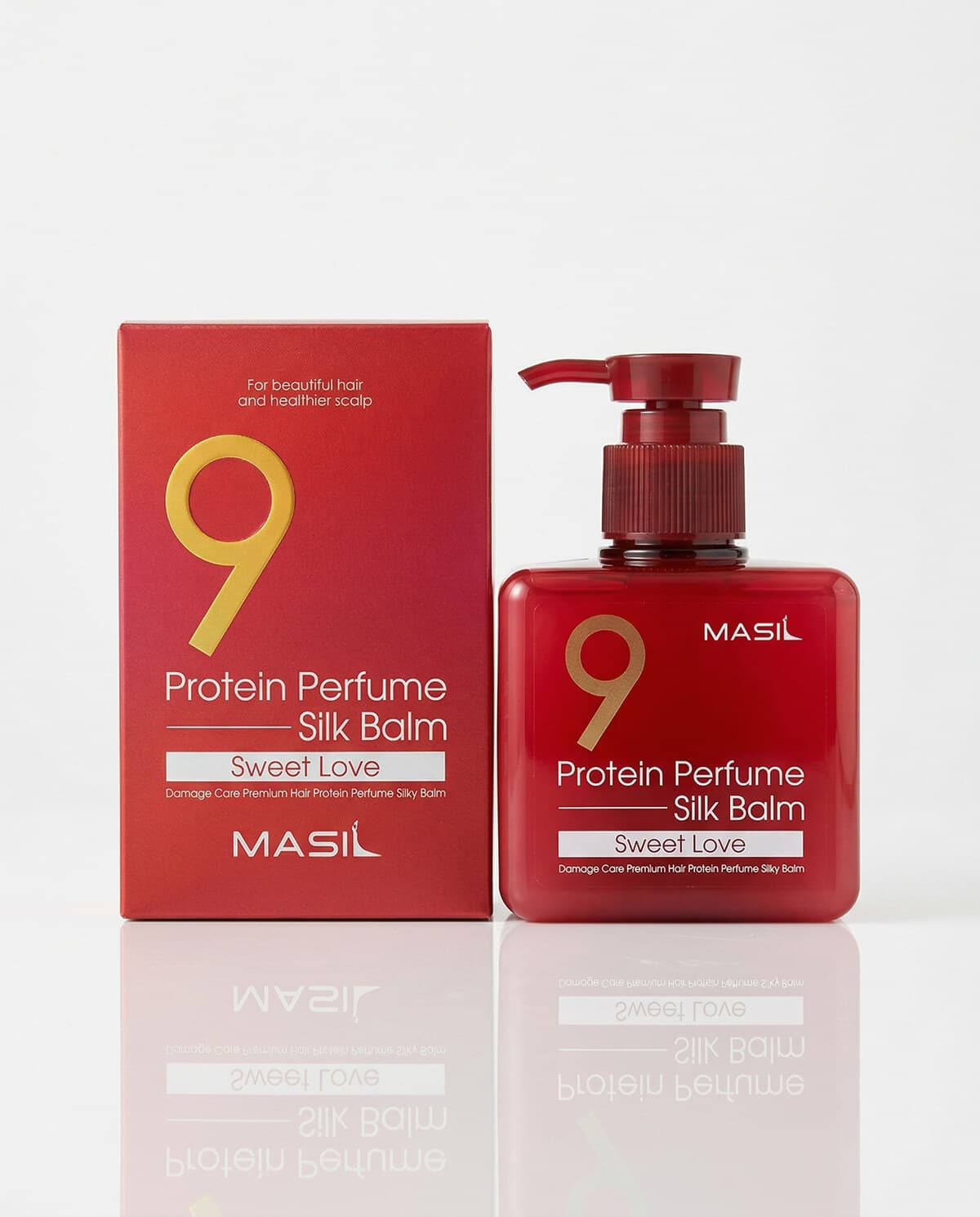 Masil 9 Protein Perfume Silk Balm, несмываемый бальзам для волос (Sweet Love)