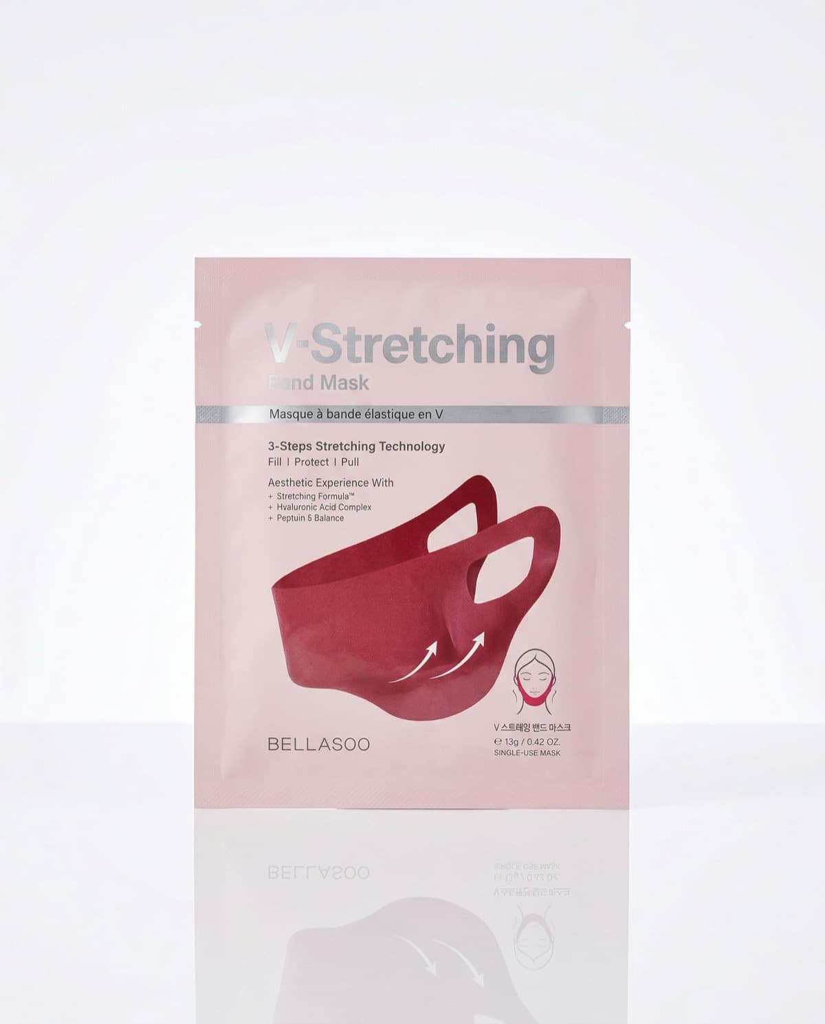 BELLASOO V-Stretching Band Mask