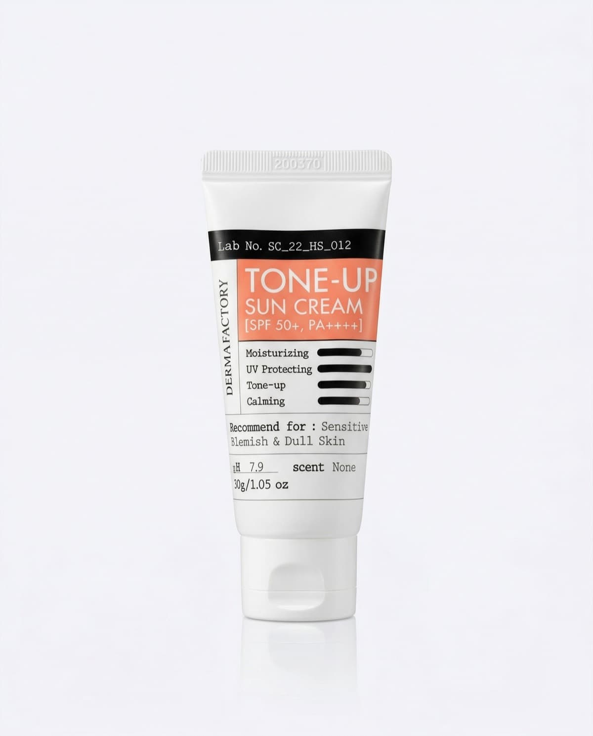 Derma Factory Tone-Up Sun Cream SPF50+ PA++++