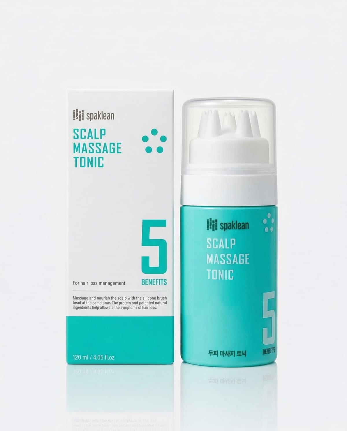 Spaklean Scalp Massage Tonic, тоник для массажа кожи головы, 120мл
