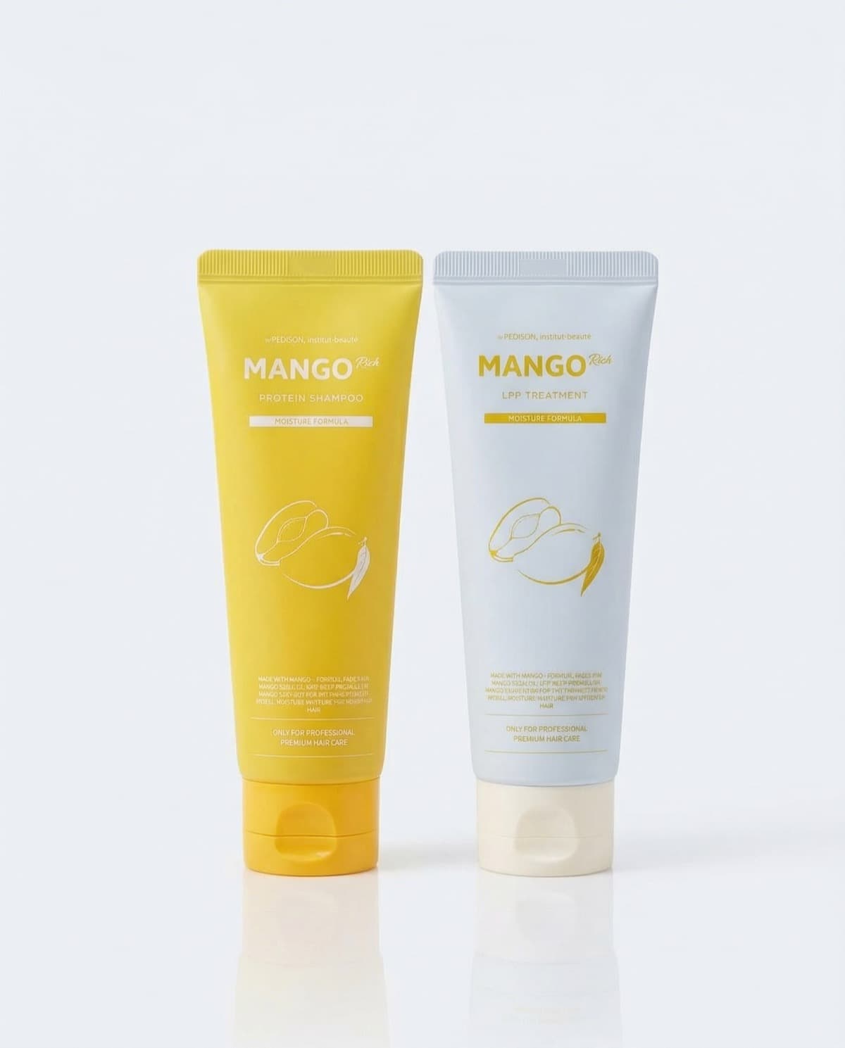 Pedison Mango Rich набор шампунь + маска для волос с манго, 200мл + 200мл