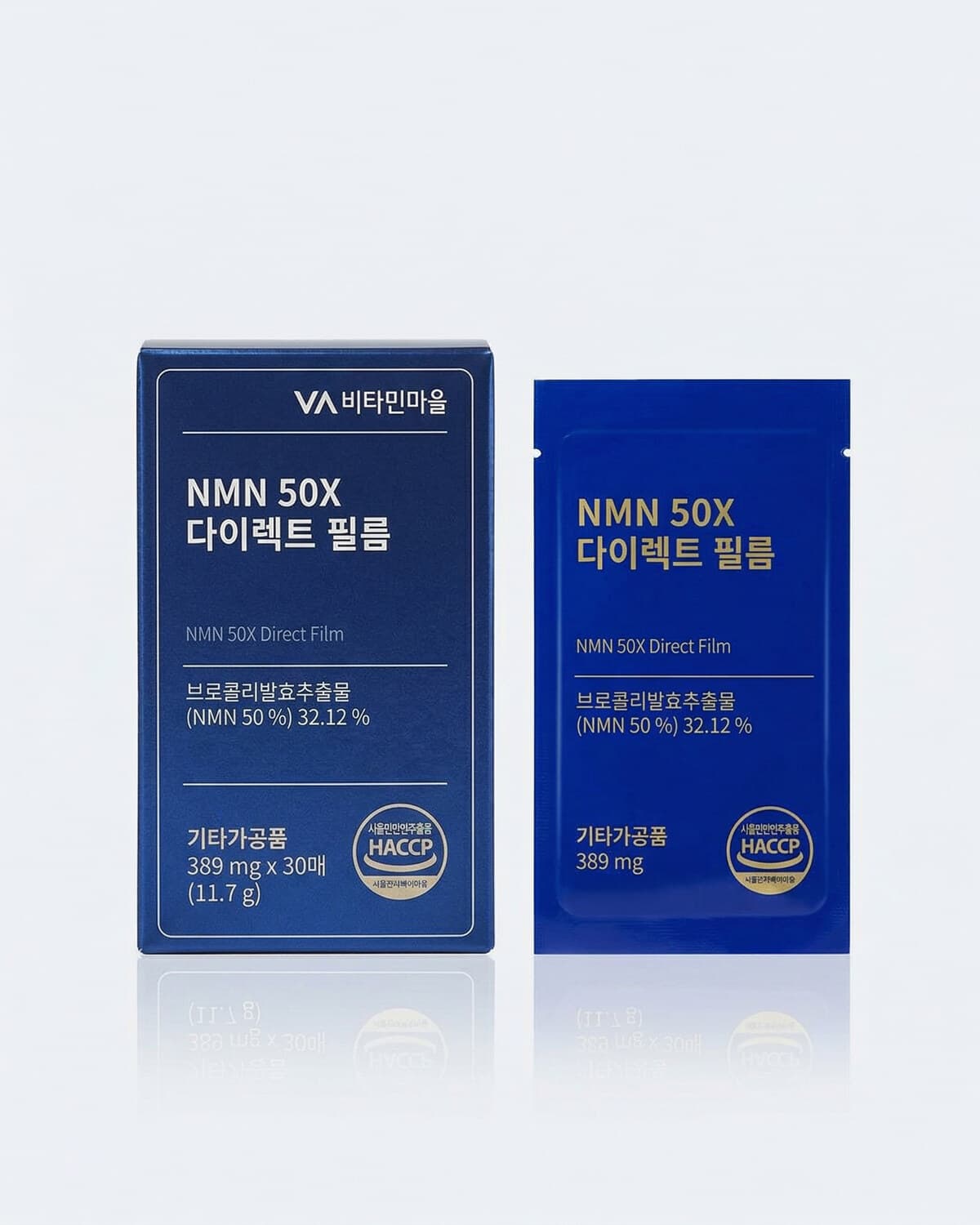 NMN 50X Direct Film, антиэйдж-комплекс с NMN, 30 плёнок
