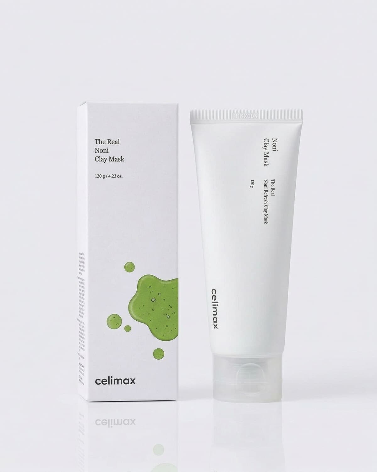 Celimax Освежающая глиняная маска с нони The Real Noni Refresh Clay Mask, 120мл
