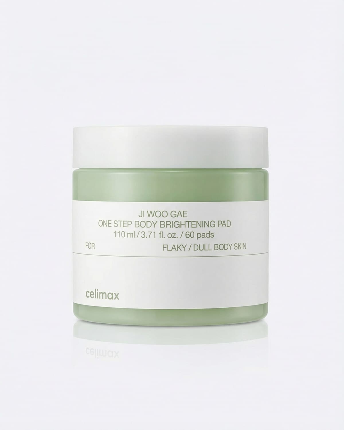 Celimax Осветляющие пэды для тела с PHA и ниацинамидом Jiwoogae One Step Body Brightening Pad, 60шт 110мл