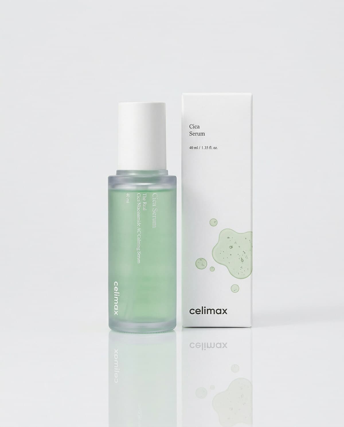 Celimax Противовоспалительная сыворотка с центеллой The Real Cica Niacinamide AC Calming Serum, 40мл