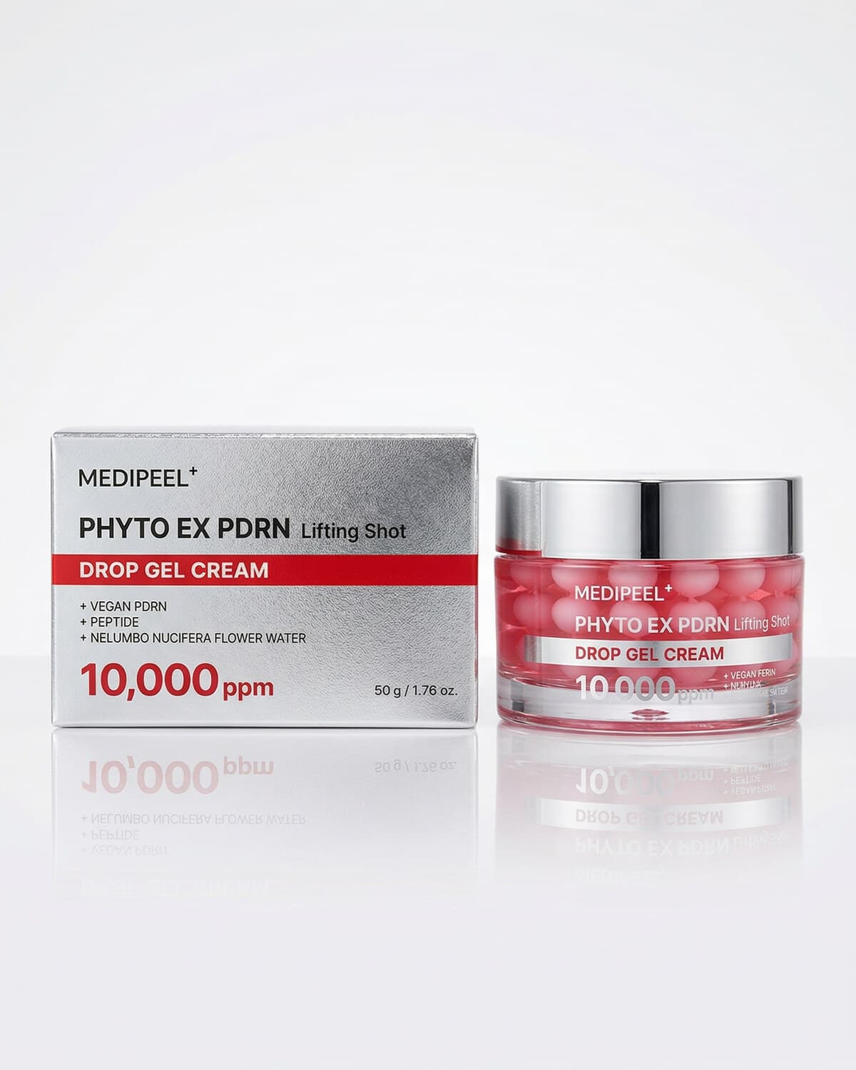 Medi-Peel Phyto Ex PDRN Lifting Shot Drop Gel Cream, капсульный лифтинг-крем со спикулой, 50г