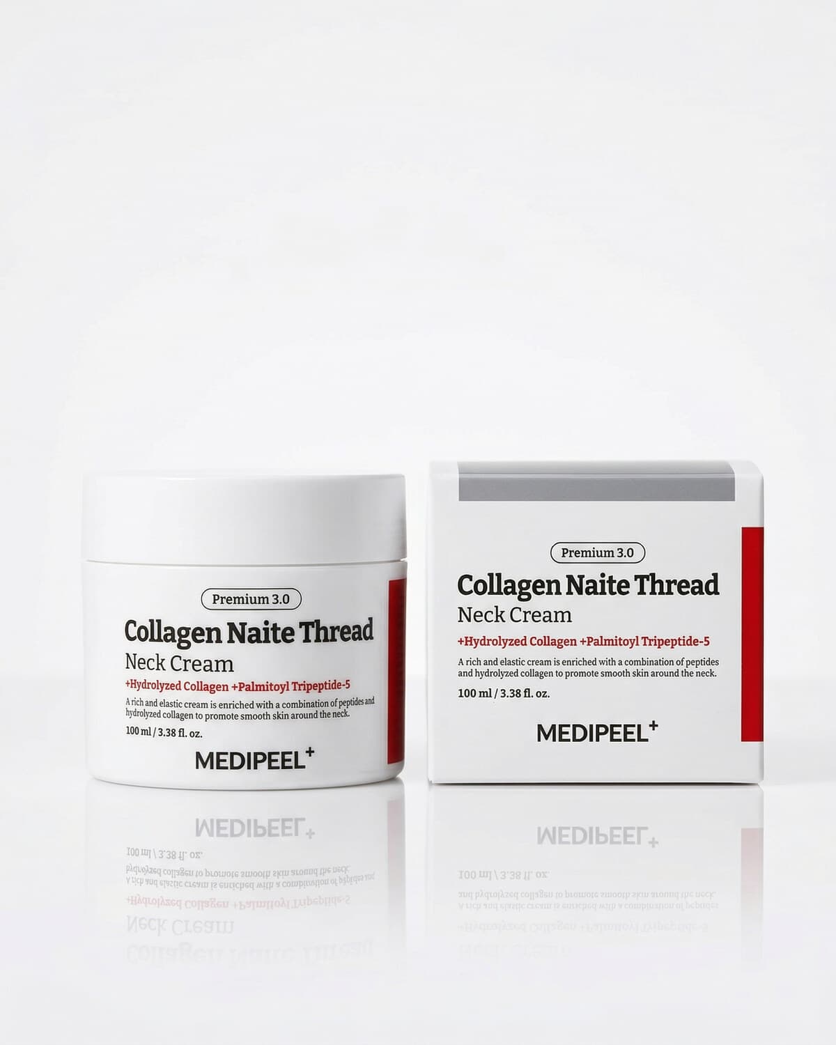 Medi-Peel Premium 3.0 Collagen Naite Thread Neck Cream, крем для шеи с коллагеном и пептидами, 100мл