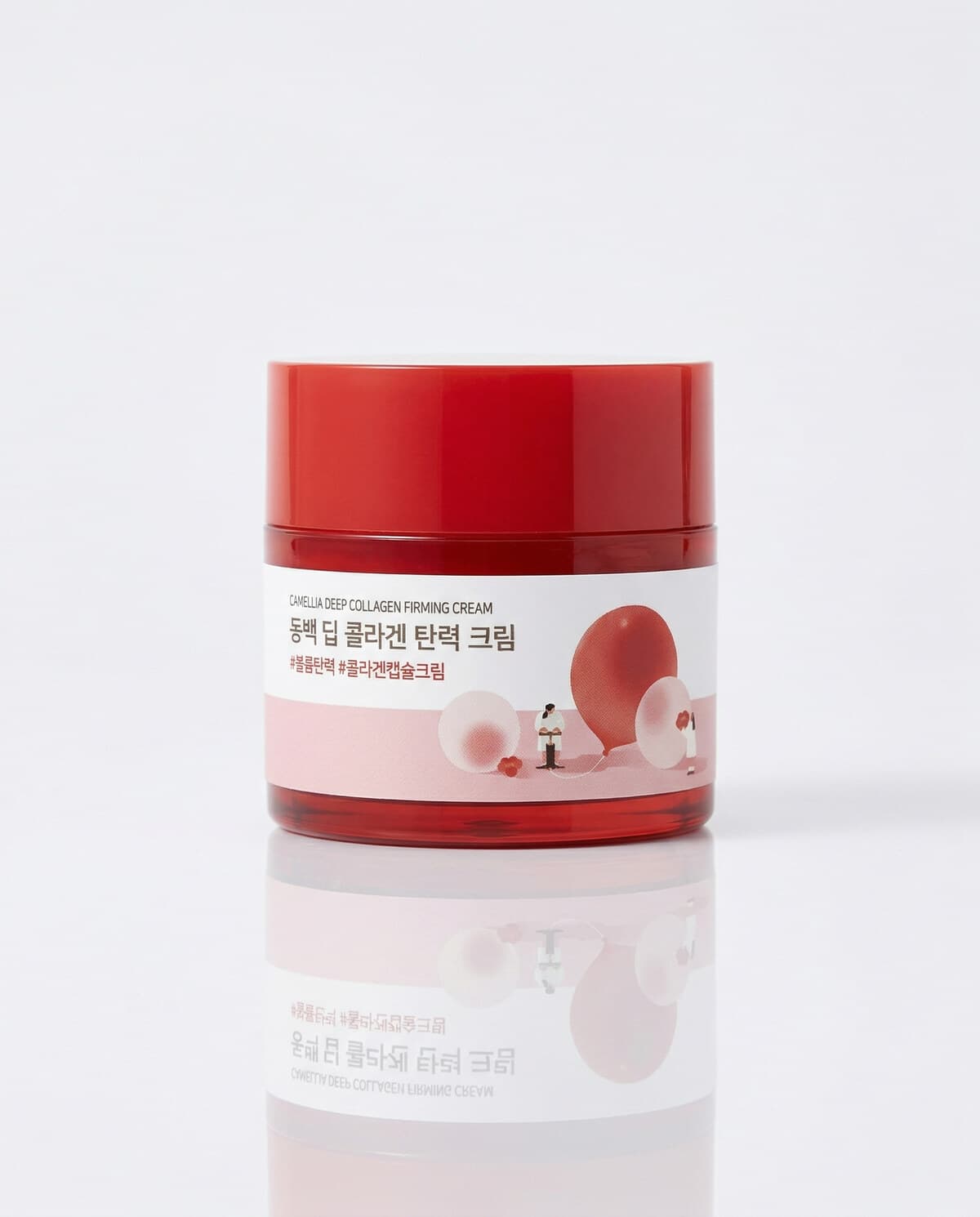 Round Lab Camellia Deep Collagen Firming Cream, укрепляющий коллагеновый крем с камелией, 50мл