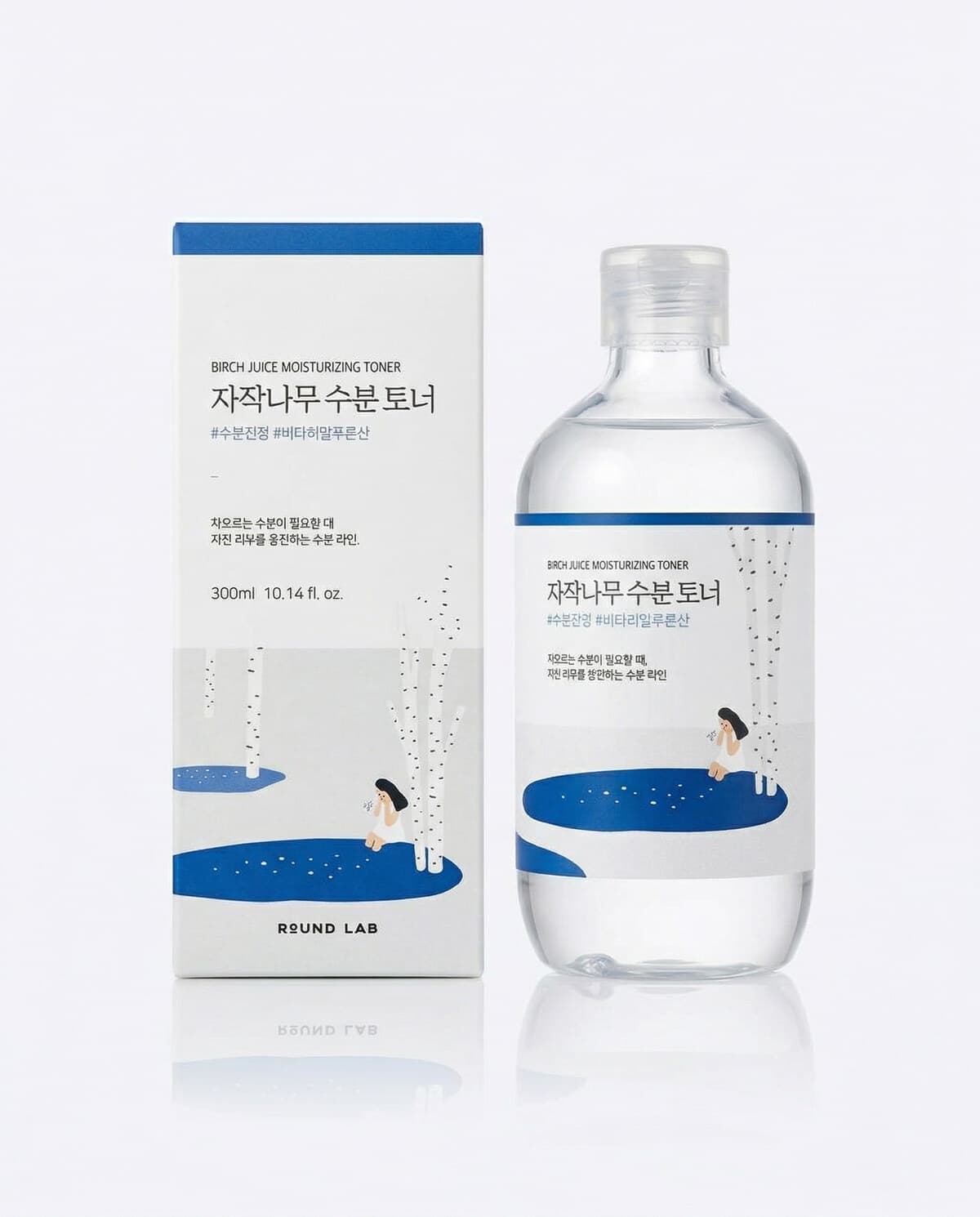 Round Lab Birch Juice Moisturizing Toner, увлажняющий тоник с берёзовым соком, 300мл