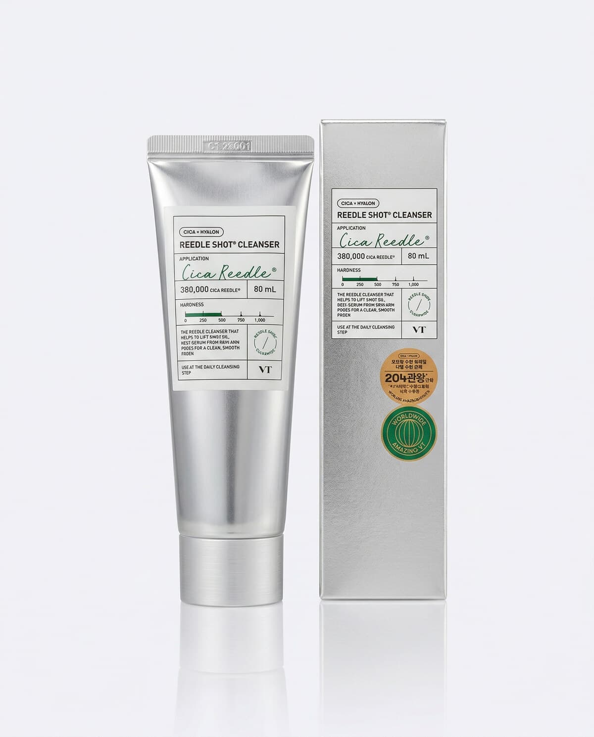 VT Cosmetics Reedle Shot Cleanser, пенка для глубокого очищения с микроиглами