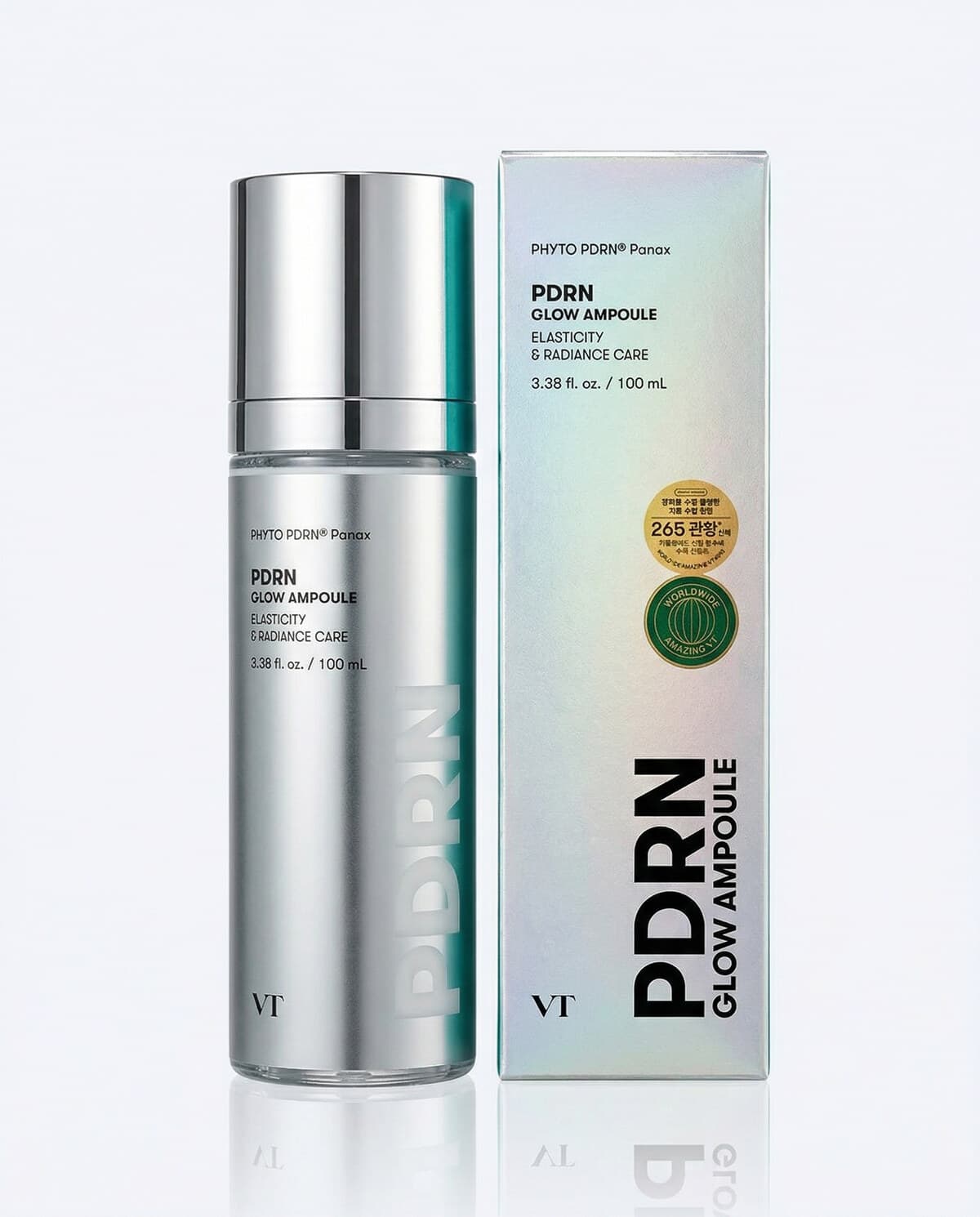 VT Cosmetics PDRN Glow Ampoule, ампульный мист для сияния кожи с ПДРН, 100мл