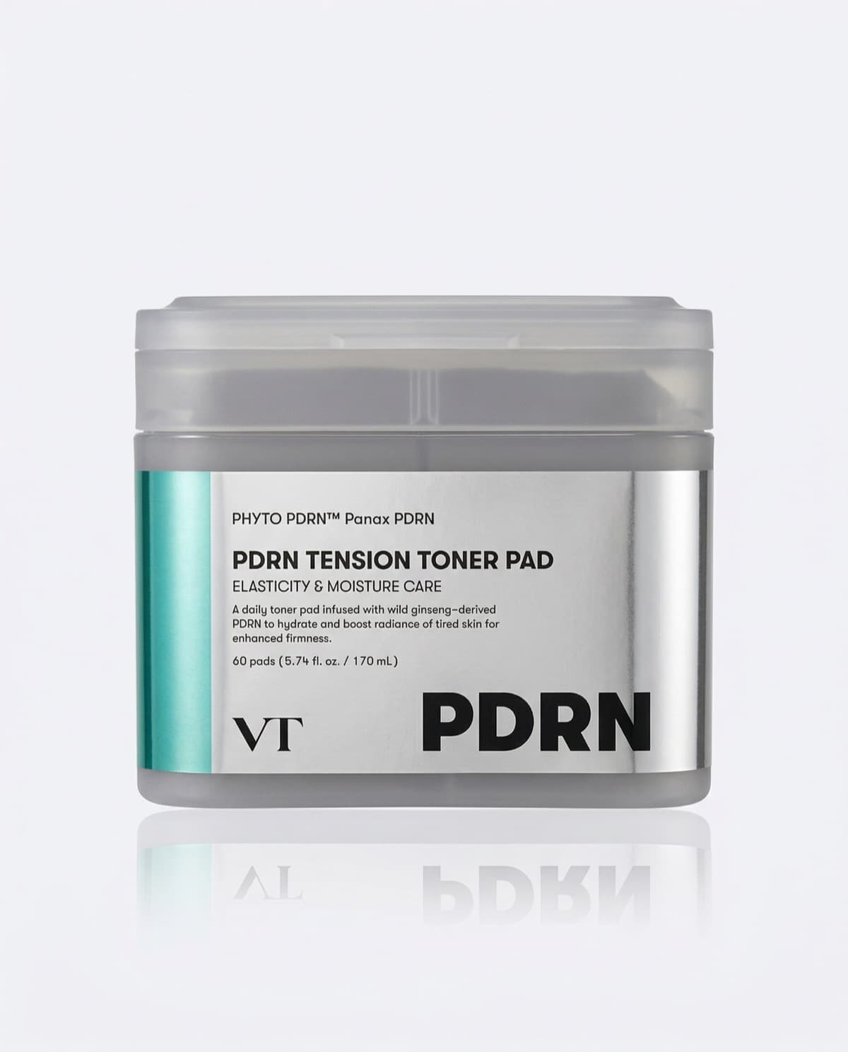 VT Cosmetics PDRN Tension Toner Pad, тонер-пэды с ПДРН для сияния кожи, 60шт (170мл)