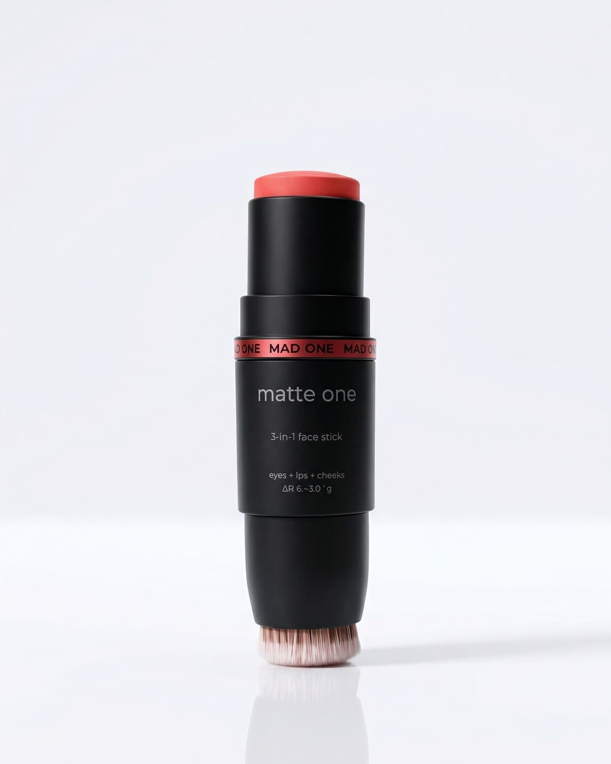 Mad One 3-in-1 Face Stick, мультистик для глаз/губ/щёк, dusty rose, 33г
