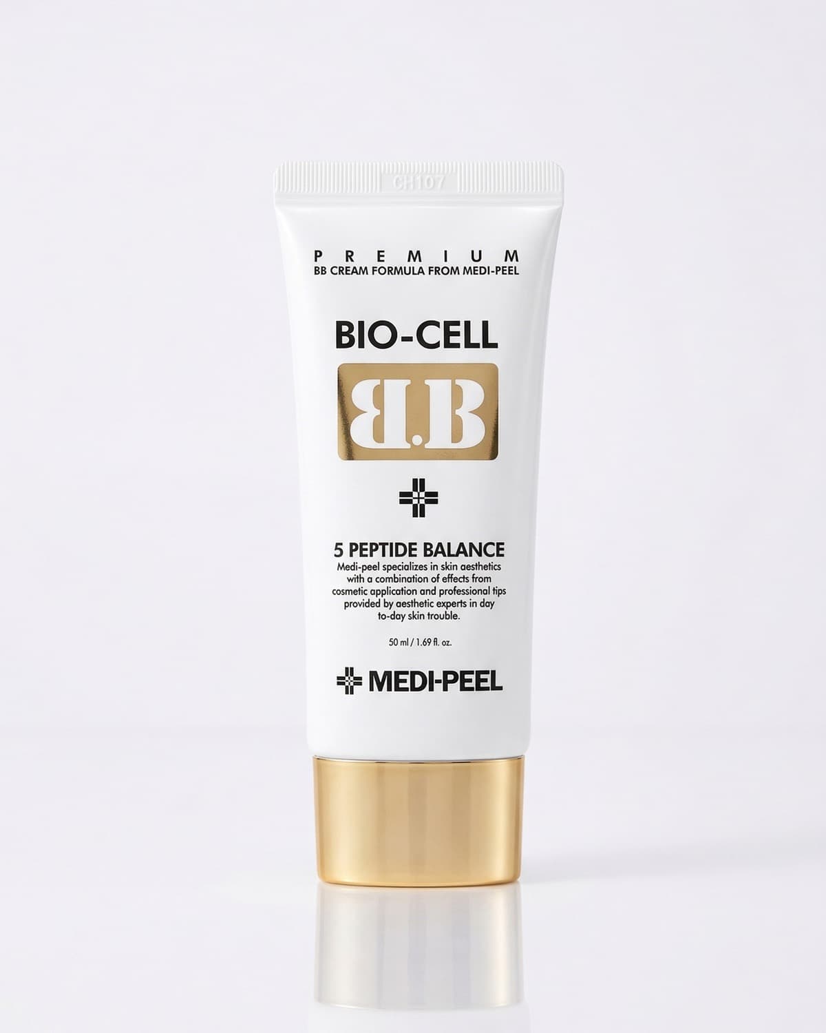Medi-Peel 5 Peptide Balance Bio-Cell BB Cream, осветляющий BB-крем с пептидами, 50мл