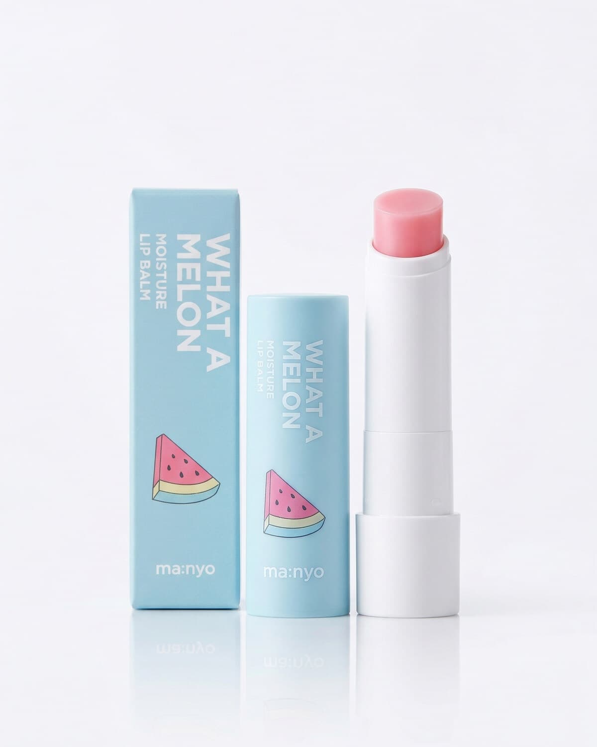 Manyo What A Melon Moisture Lip Balm, питательный бальзам для губ с арбузом, 4г