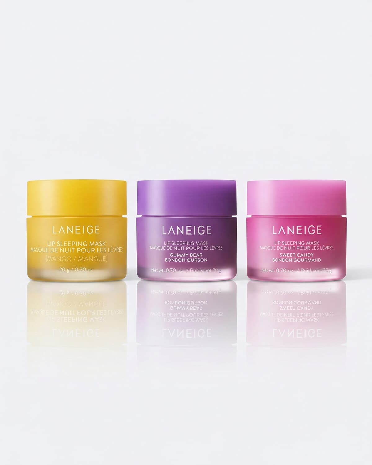 Laneige Lip Sleeping Mask, ночная маска для губ, манго (лимитированная версия)