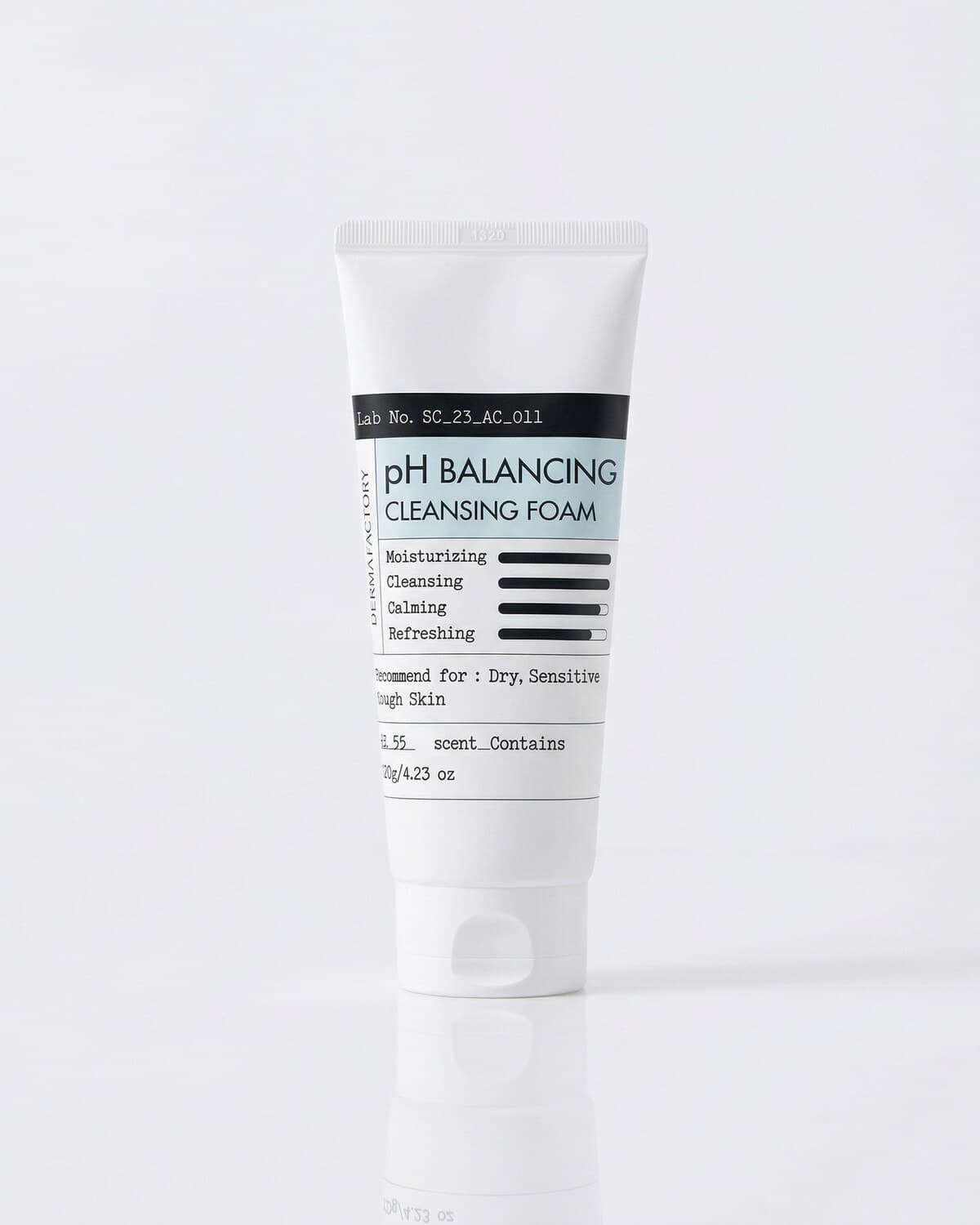 Derma Factory PH Balancing Cleansing Foam, пенка восстанавливающая pH-баланс, 120мл