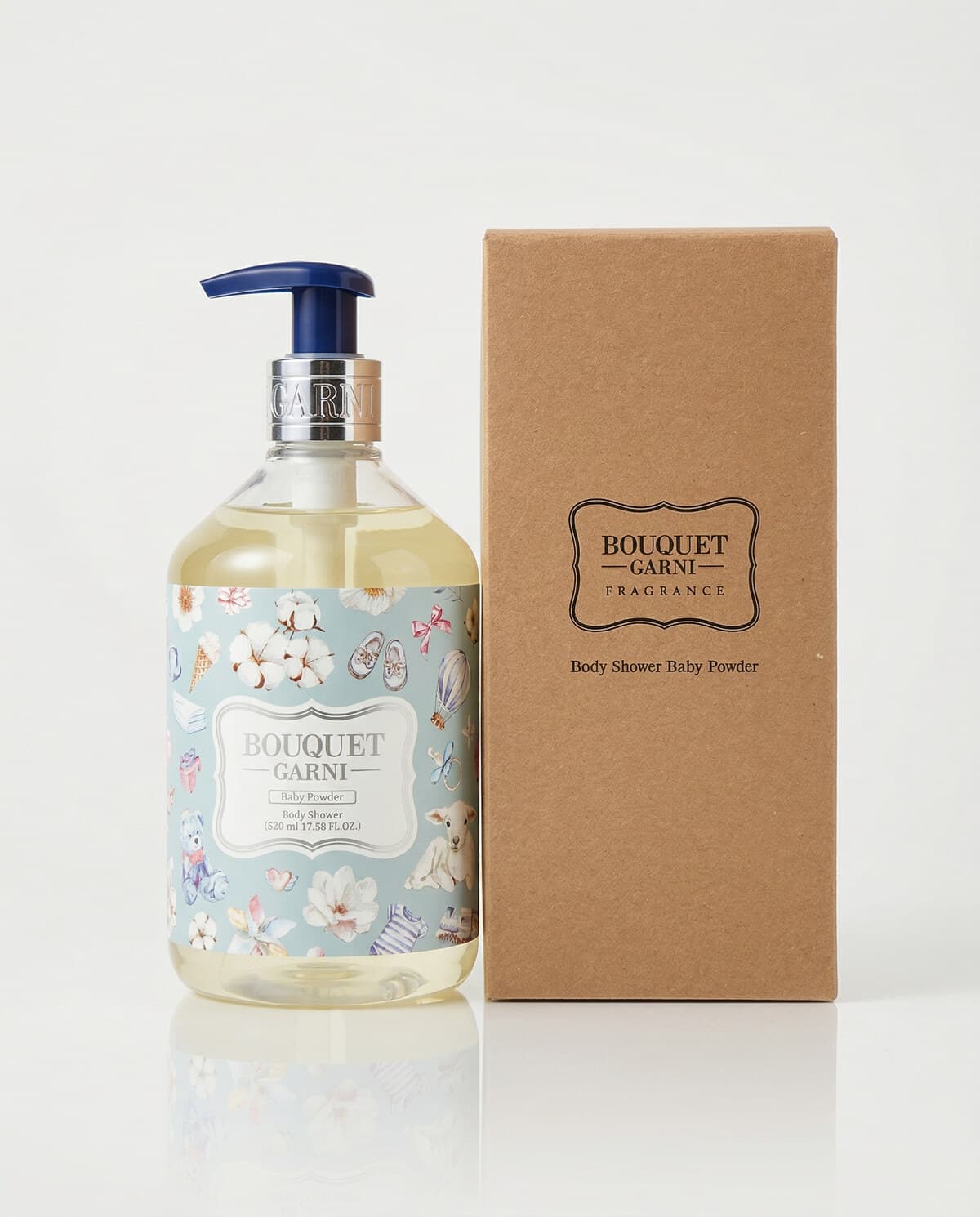 Bouquet Garni Парфюмированный лосьон для тела Baby Powder (Нежная пудра), 520мл