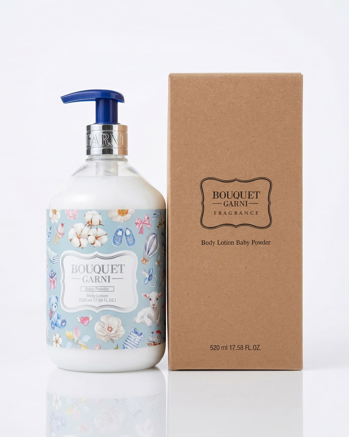 Bouquet Garni Парфюмированный лосьон для тела Baby Powder (Нежная пудра), 520мл