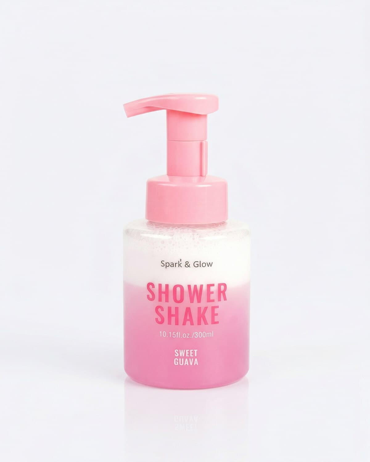 Spark&Glow Shower Shake Sweet Guava, гель-шейк для душа с гуавой, 300мл