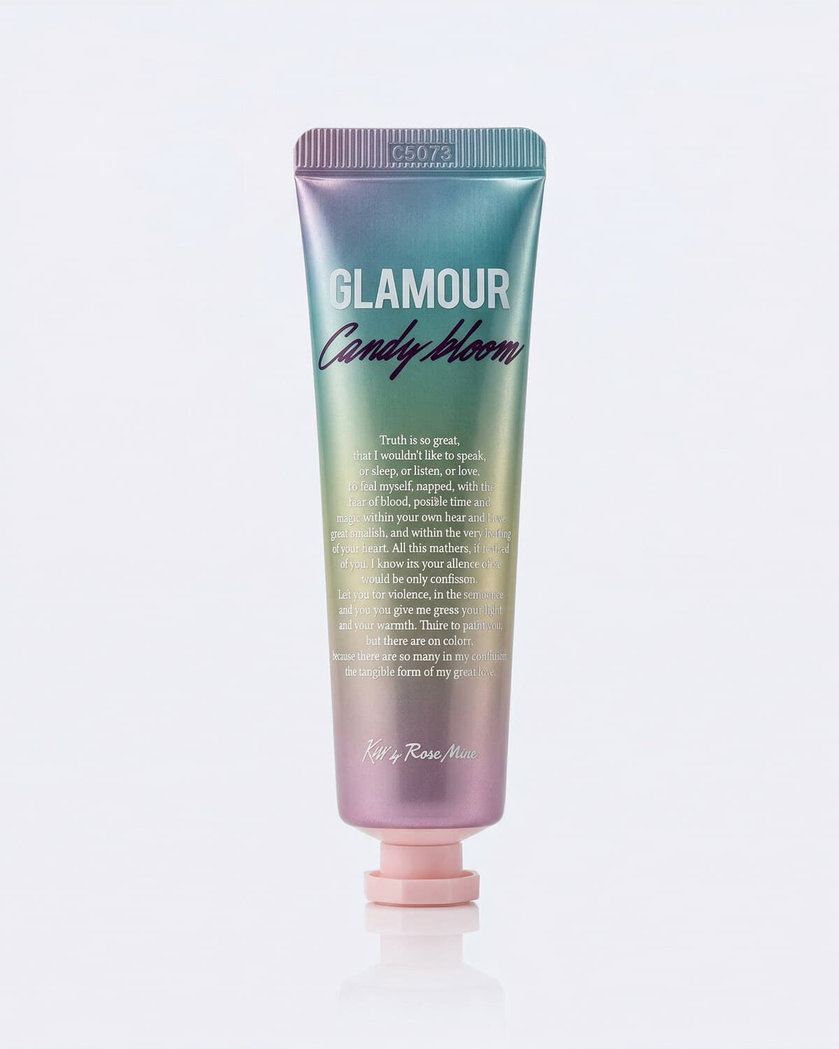 Kiss by Rosemine Fragrance Cream Glamour Candy Bloom, парфюмированный крем для тела, карамельно-цветочный, 140мл
