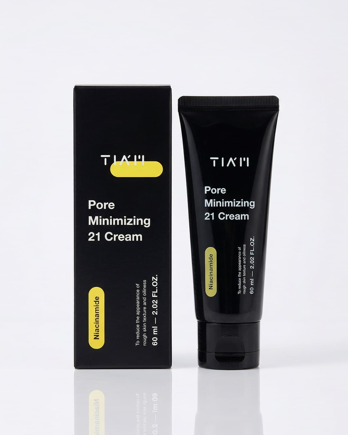 TIAM Pore Minimizing 21 Cream, себорегулирующий крем с ниацинамидом и цинком, 60мл