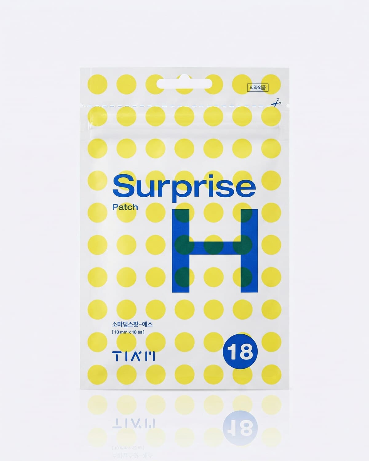TIAM Surprise H Patch, противовоспалительные патчи от прыщей, 18 шт