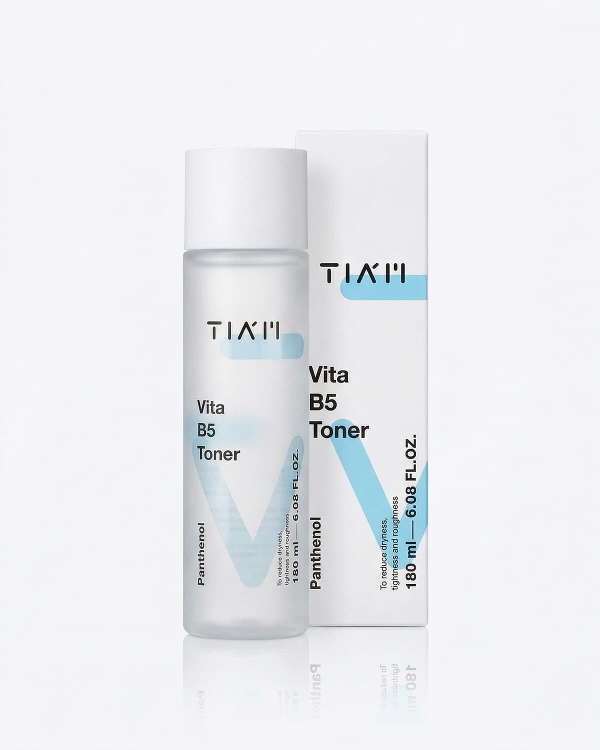 TIAM Vita B5 Toner, увлажняющий тонер с пантенолом и пептидами, 180мл