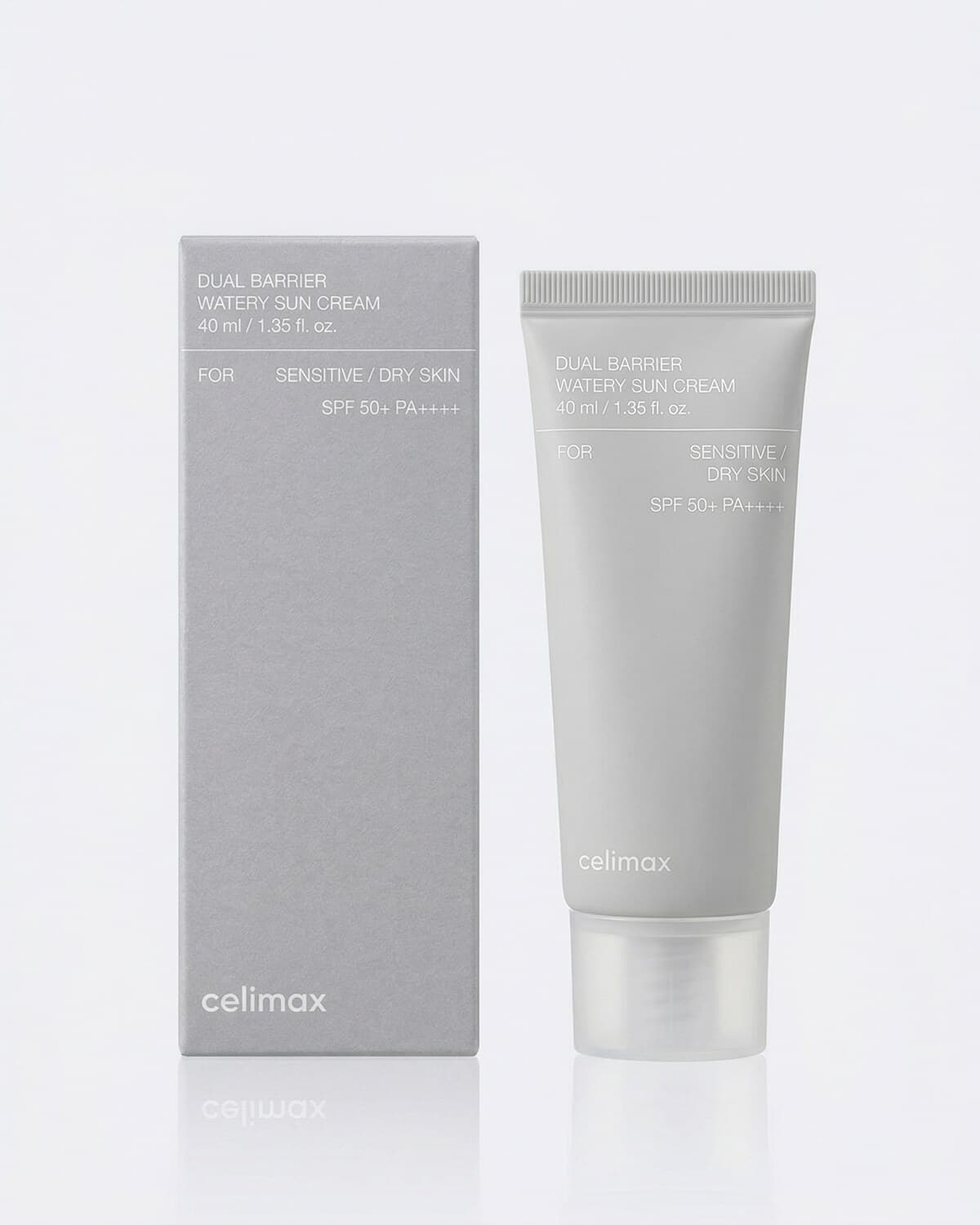 Celimax Солнцезащитный крем для сухой кожи Dual Barrier Watery Sun Cream SPF50+ PA++++, 40мл