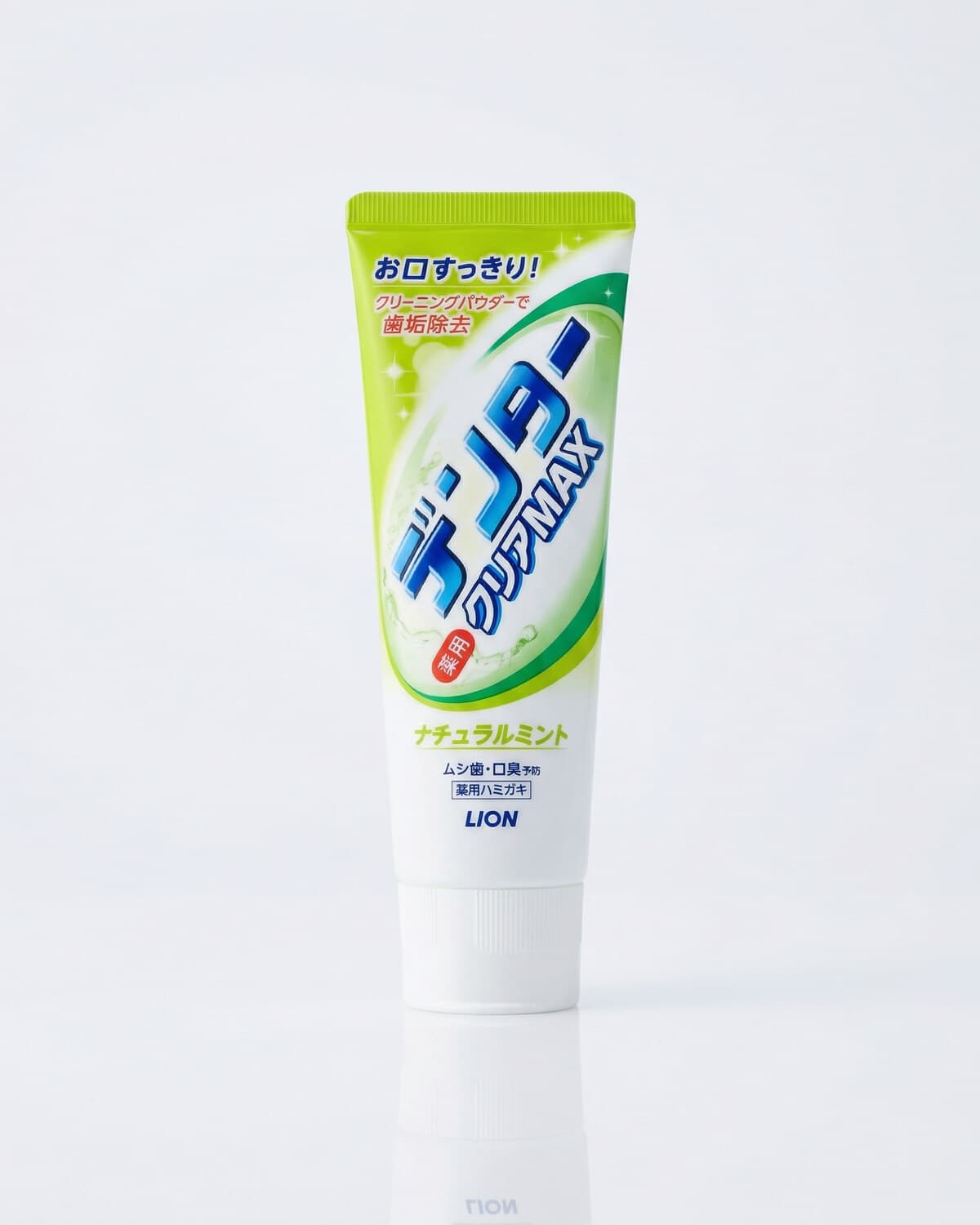 Lion Dentor Clear MAX Зубная паста от кариеса (нежная мята), 140г