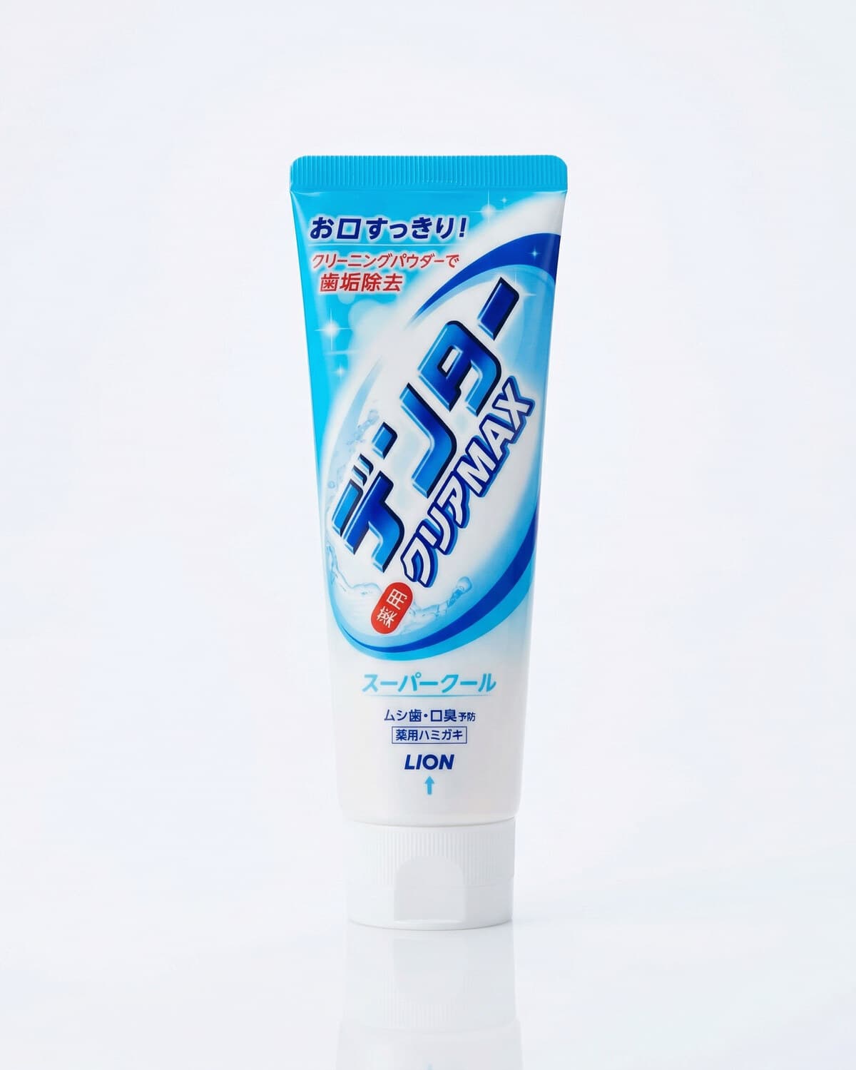 Lion Dentor Clear Super Cool Зубная паста от кариеса супер охлаждающая, 140г