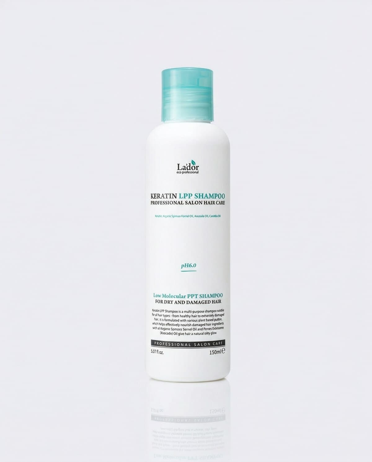 Lador Keratin LPP Shampoo, бессульфатный шампунь с кератином, 150мл